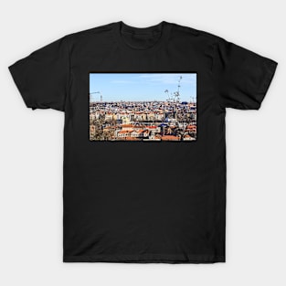 Aerial view on Prague T-Shirt